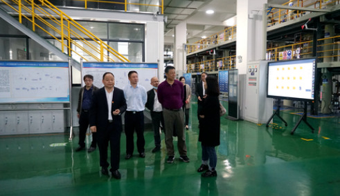 株洲市政协副主席、市社科联主席周恕到湖南化工职院调研