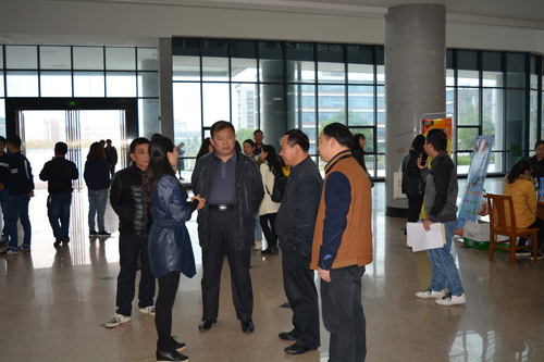 刘书记现场向有关部门负责人提出建议要求
